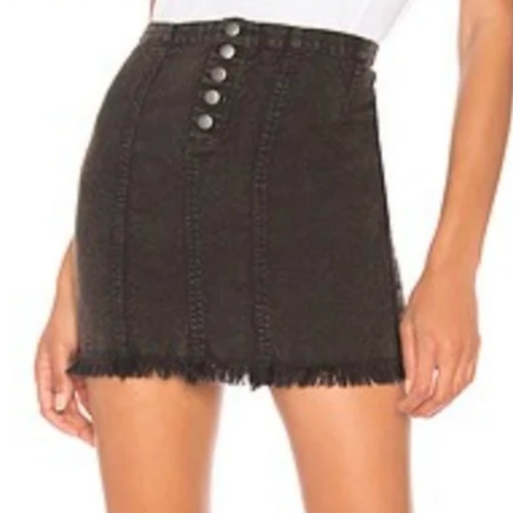 Chaser denim mini skirt